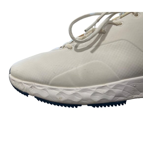 G/Fore MG4+ Mens Golf Shoes Spikeless White Blue G4MS22EF27 Size 10 - Picture 6 of 13